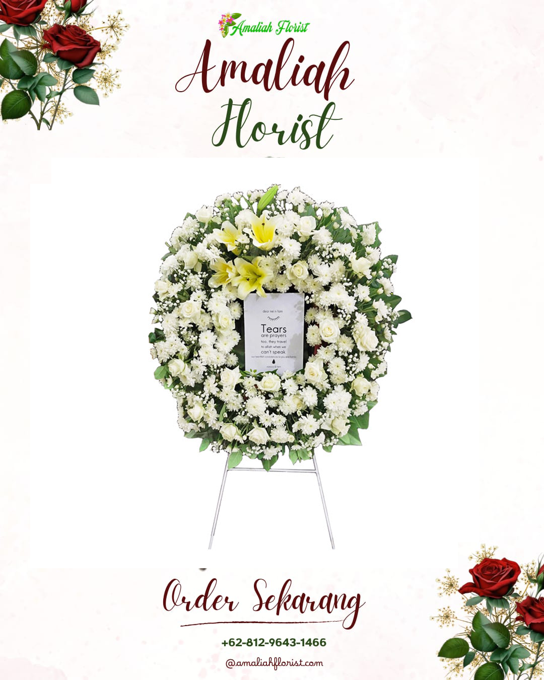 Krans Bunga Duka Malausma